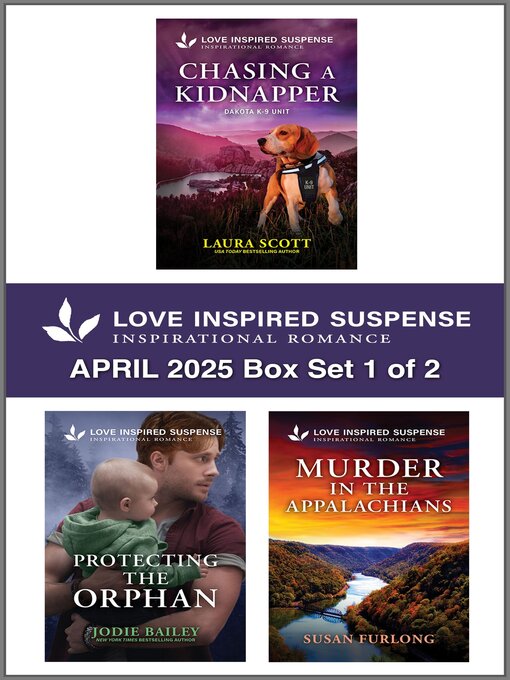 Title details for Love Inspired Suspense April 2025--Box Set 1 of 2 by Laura Scott - Available
